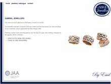 Tablet Screenshot of gabrieljewellers.com